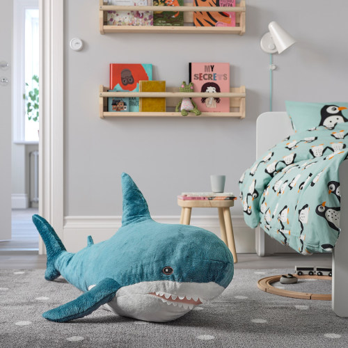 Ikea blue shark sales